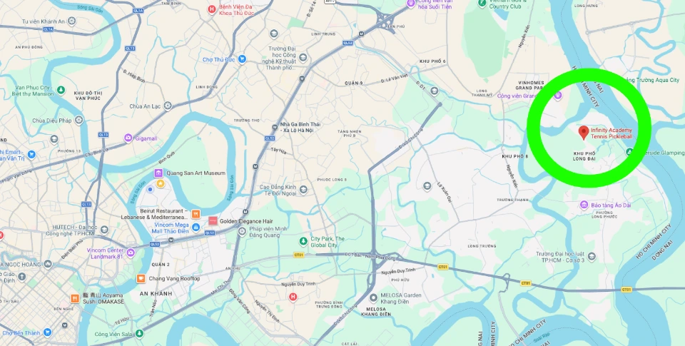 infinity academy tennis pickleball